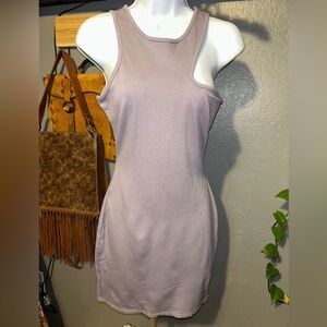Urban Outfitters Purple Sleeveless Asymmetrical Mini Dress